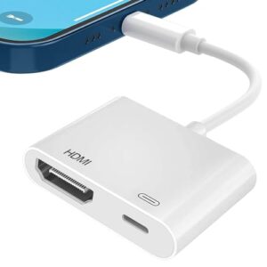 Omivine HDMI Adapter for iPhone iPad iPod
