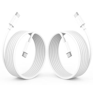 USB C to USB C Charger Cable 100W 3M iPhone 15 Charger Cable 2 Pack Type C Charger Lead Fast Charging for iPhone 15/15 Plus/Pro/Pro Max
