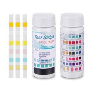 FANXIYA 150 Pcs 7-In-1 Hot Tub Test Strips