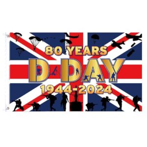 sesameless D Day 80th Anniversary Flag