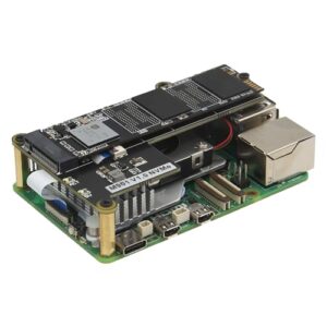 Geekworm M901 PCIe to M.2 Key-M NVMe SSD Pip PCIe Peripheral Board for Raspberry Pi 5