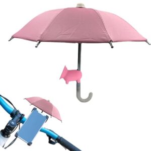 Phone Umbrella For Sun Shad With Suction Cup Stand | Universall Adjustable Cute Phone Shade Umbrella With Piggy Style Suction Cup