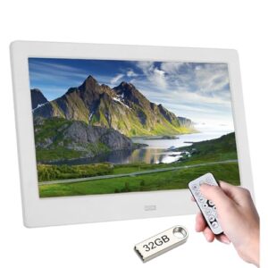Ysguyyz 7" HD IPS Digital Photo Frame - 1080P Video