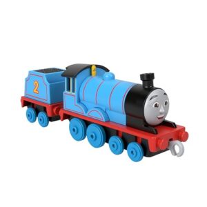 Thomas & Friends Diecast Toy Train Edward Push-Along Engine with Tender for Preschool Pretend Play Ages 3+ Years