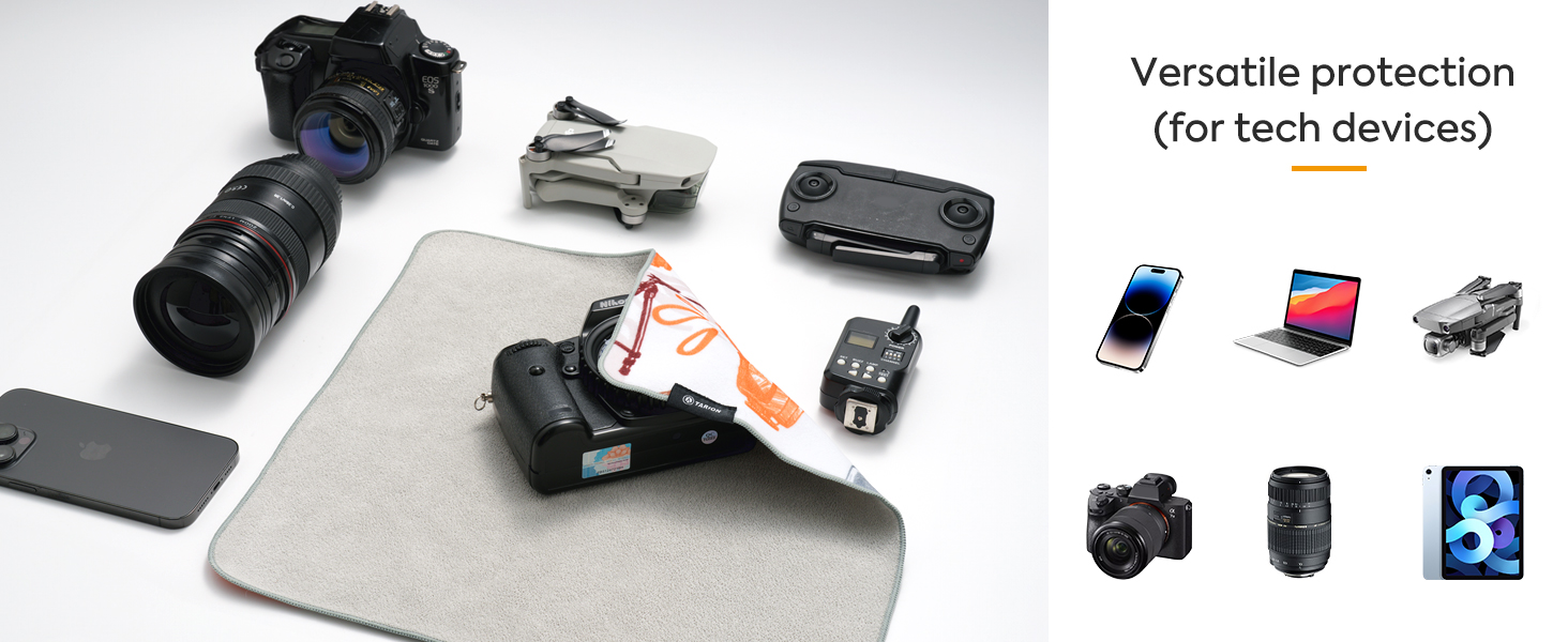 padded protective wrap for camera