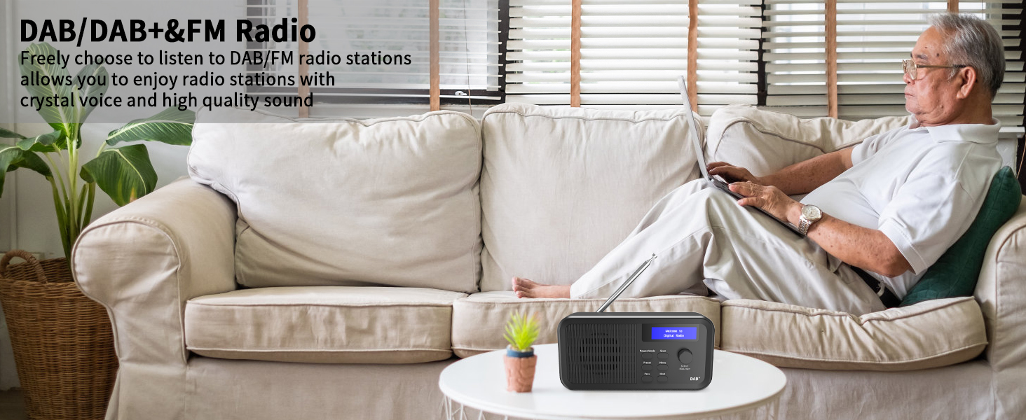 battery radio
