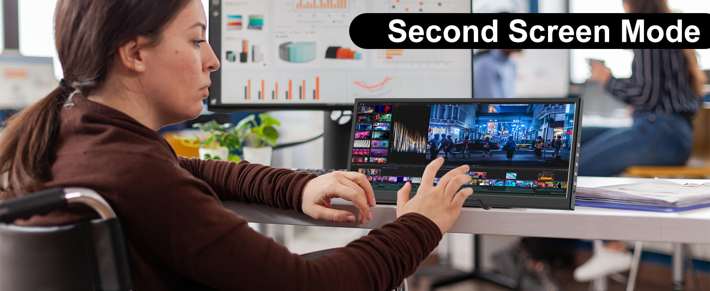 12.3 inch touchscreen monitor