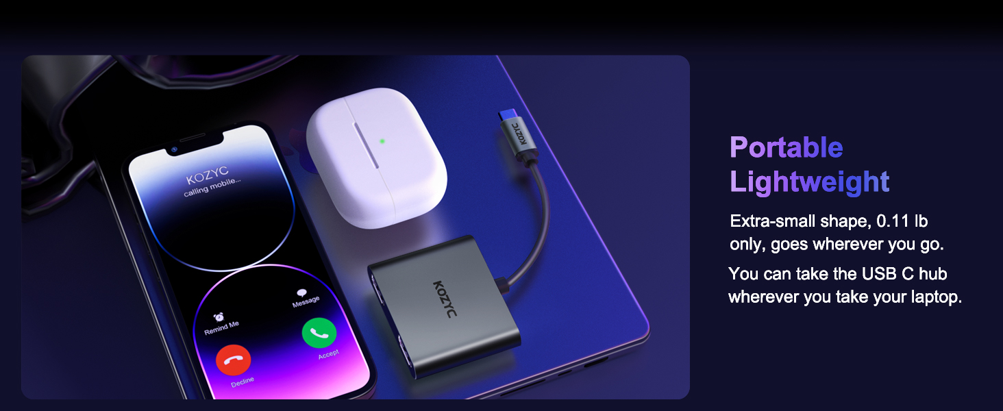 usb c to dual hdmi adapter