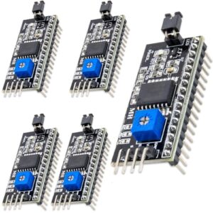 5pcs I2C Serial Adapter Module IIC Board Interface for LCD Display 1602 and 2004 compatible with Arduino Raspberry Pi - UMTMedia®