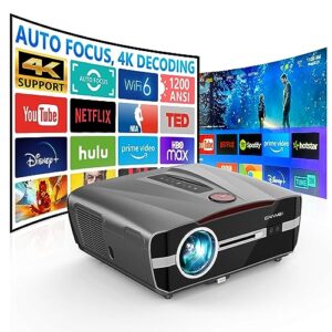 4K Projector Auto Focus Keystone