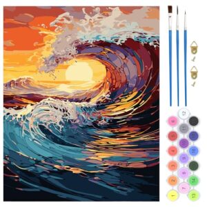 QENSPE Paint by Numbers Sea