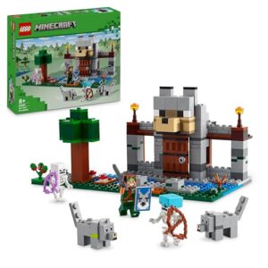 LEGO Minecraft The Wolf Stronghold Fortress Set