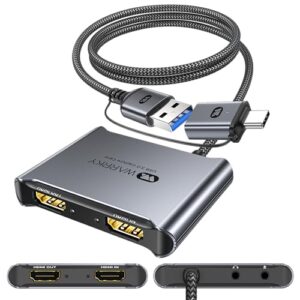 WARRKY 4K Loop Out Video Capture Card for Streaming