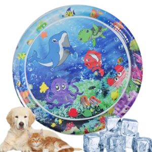 Gdiojnfg Water Sensory Mat Cat