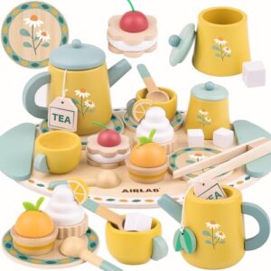 Airlab Wooden Tea Set for Toddlers