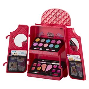 Character Options 07753 Shimmer and Sparkle Beauty Backpack Kids Set Real Cosmetics kit for Girls Washable Make Safe Non Toxic Makeup