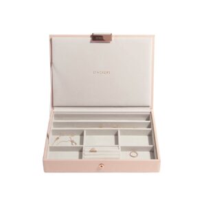 Stackers Blush Pink Classic Medium Jewellery Box Lid
