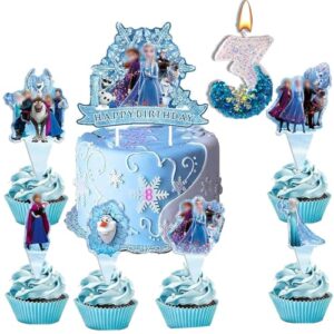 3th Cake Toppers for Girls