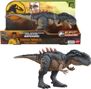 Mattel Jurassic World: Chaos Theory Netflix - Gigantic Trackers Mapusaurus Action Figure Dinosaur Toy