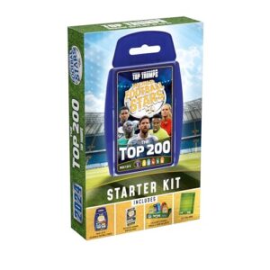 Top Trumps World Football Stars Top 200 Starter Kit Card Game