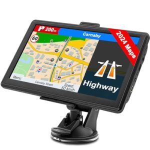 Jimtour 7 Inch UK Sat Nav for Car