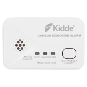 Kidde 2030-DCR Compact 10 Year Life Carbon Monoxide Alarm with AA batteries