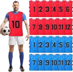 24 Pcs Scrimmage Training Vest - Soccer