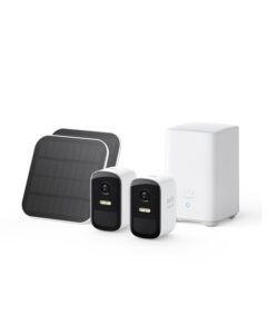 eufy Security eufyCam 2C 2-Cam Kit with Solar Panel Solar Security Camera Outdoor Wireless