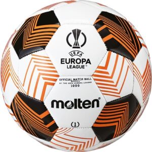 Molten UEFA Europa League Mini Football | Miniature Replica of Official Matchball I Machine Stitched