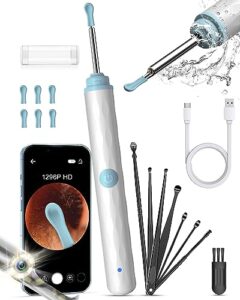 Kekoy Ear Wax Removal Kit Otoscope Ear Camera 1296P HD