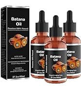 Batana Oil for Hair Growth, 100% Pure Raw Batana Oil, Repair Damaged Hair, Nourishes Thin Hair Sc...