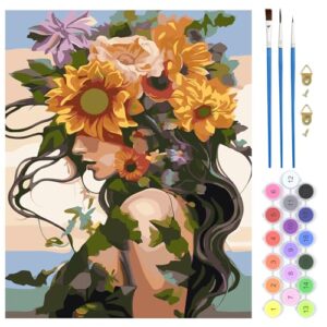 QENSPE Paint by Numbers for Adults and Beginner