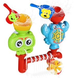 AIERRSON Baby Bath Toys Kids Bath Toys for 1+ Year Old Boy Girl