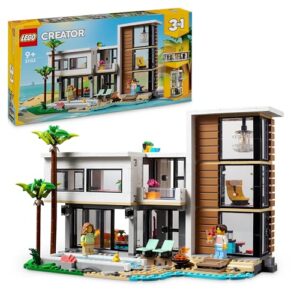 LEGO Creator 3in1 Modern House to 3-Storey City Building to Forest Cabin Set