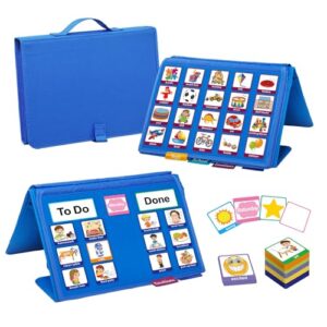 BOHEMIABY Educational Toys Book|with 196 Pecs Cards