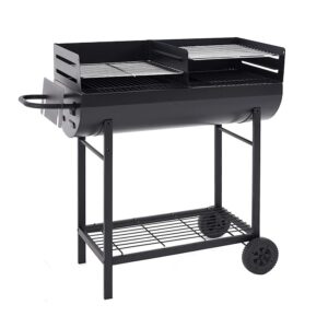Panana HalF Open Barrel Oil Drum Barbecue Grill