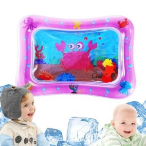 Inflatable Water Play Mat - Large Water Mat for Kids | Portable Baby Sensory Water Mat Activity Play Mat | Inflatable Water Sensory Play Mat Toys for Kids