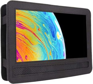 ieGeek Car Headrest Mount Holder Strap Case for Swivel & Flip Style Portable DVD Player