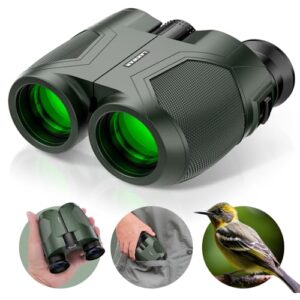 12x25 Compact Binoculars for Adults and Kids