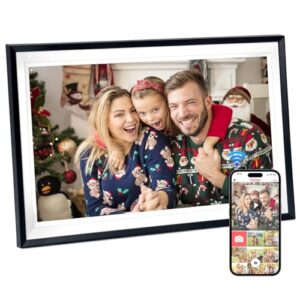 Hesmor Digital Photo Frame WiFi 15.6 inch - 1920x1080 FHD IPS Screen Touchscreen