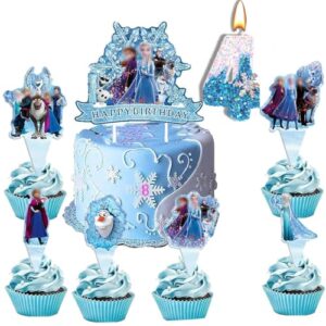 4th Cake Toppers for Girls