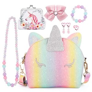 JYPS Unicorn Purse for Little Girls