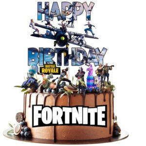 Video Game Happy Birthday Cake Topper