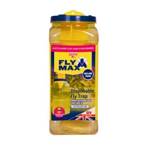 Zero In Fly Max Ready-Baited Disposable Fly Trap Super Effective Fly Catcher