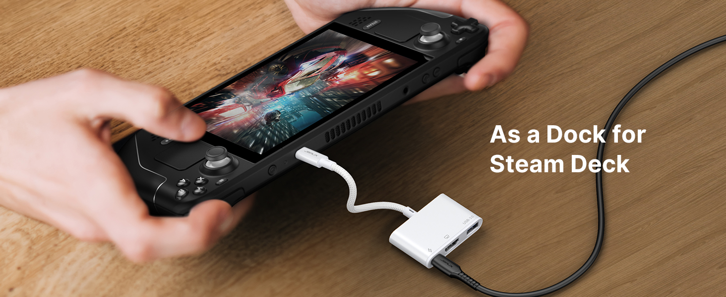 AS a dock for steam deck