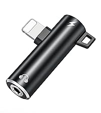 3.5mm to lightning headphone jack adapter