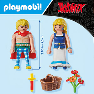 A+ 71544 PLAYMOBIL Asterix: Tragicomix and Panacea