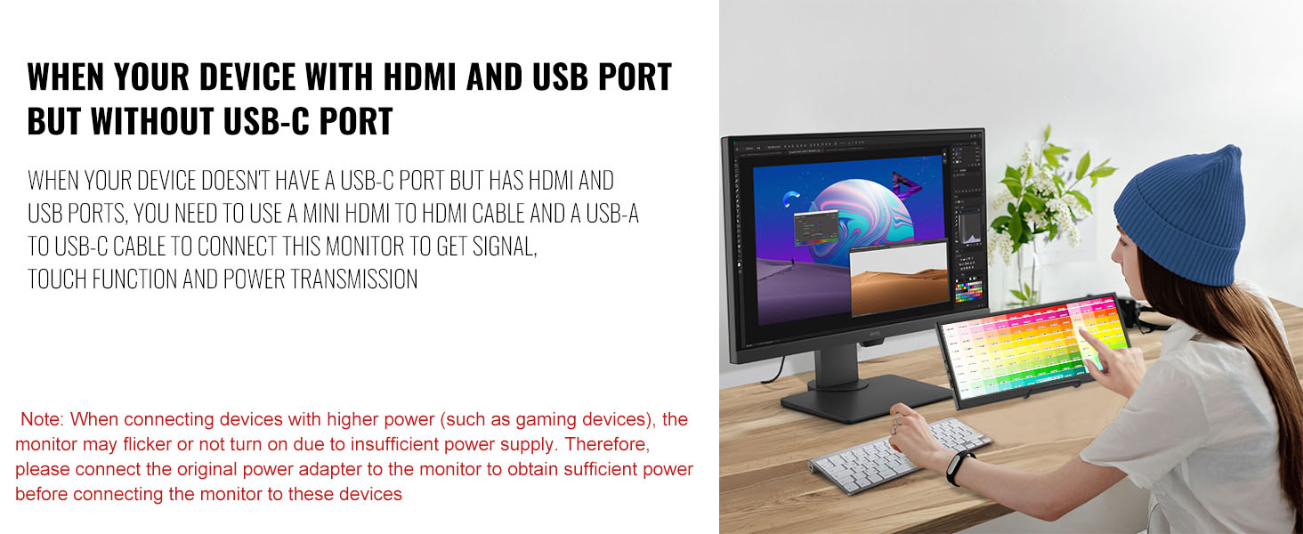 12.3 inch touchscreen monitor