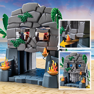 A+ 71531 PLAYMOBIL Pirates: Skull Island