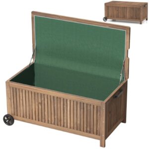 TANGZON 207L Wood Deck Box